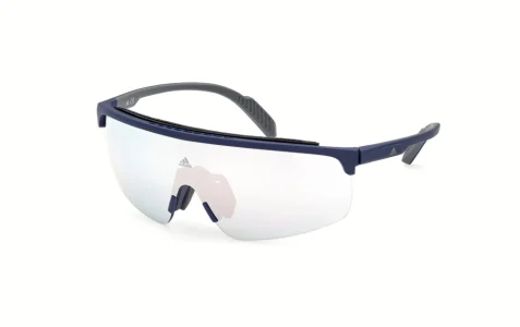 Adidas brýle Sport SP0044 Blue/Smoke Mirror