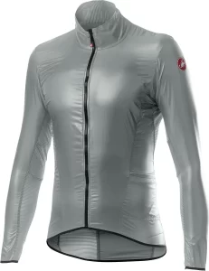 Castelli větrovka Aria Shell silver gray