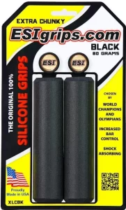ESI gripy Chunky Extra 80 gramů black černé