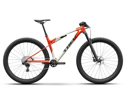 Trek Supercaliber SL 9.6 Gen 2 Lunar Silver/Lava Red 2025