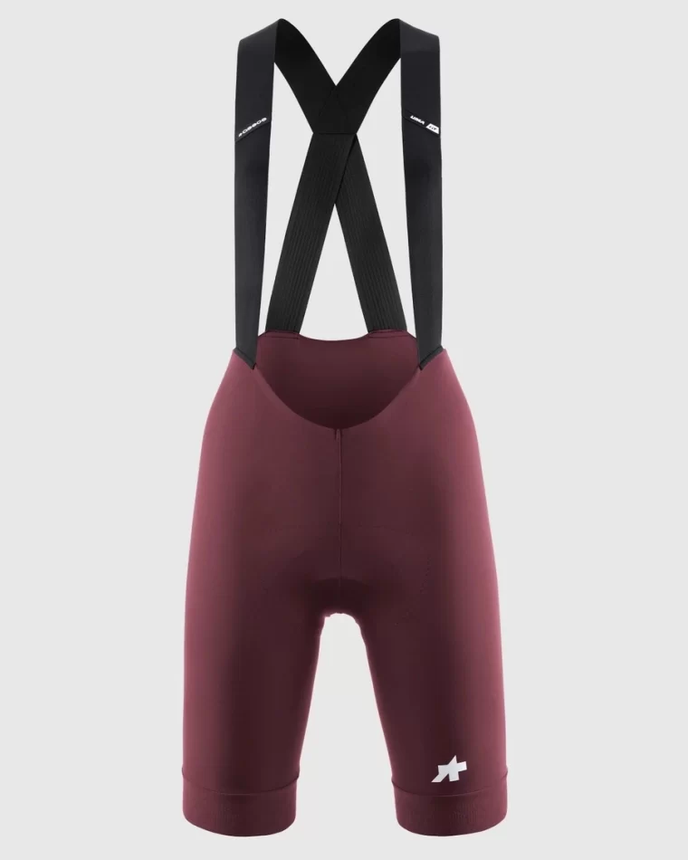 Assos dámské kraťasy UMA GT Bib Shorts S11 Burgundy Red