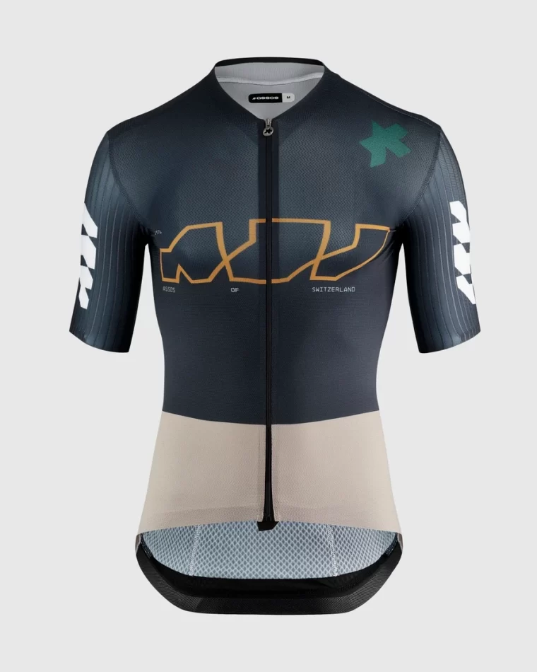 Assos dres Equipe RS Jersey Something to Say Excellence Blue