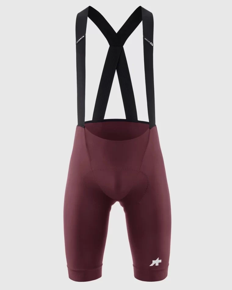 Assos Mille GT Bib Shorts S11 Burgundy Red