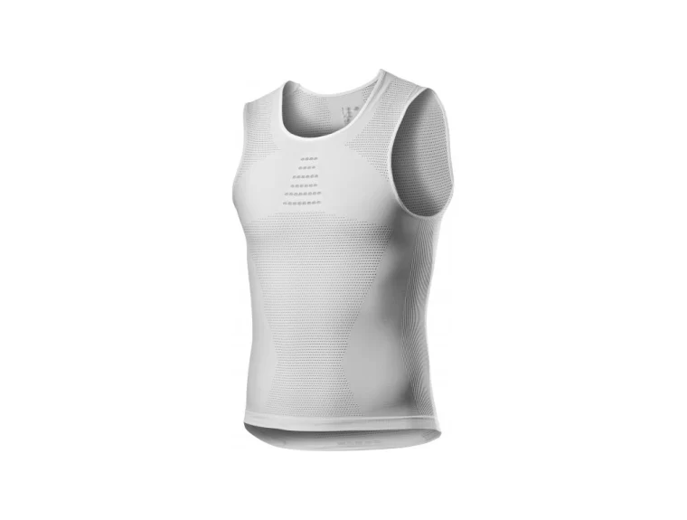 Castelli triko Core seamless base layer white