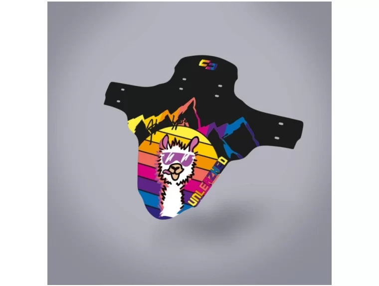 CykloExtra blatník do vidlice Unleazhed unsplash M01 edition Alpocalypse Alpenrose Samerberg