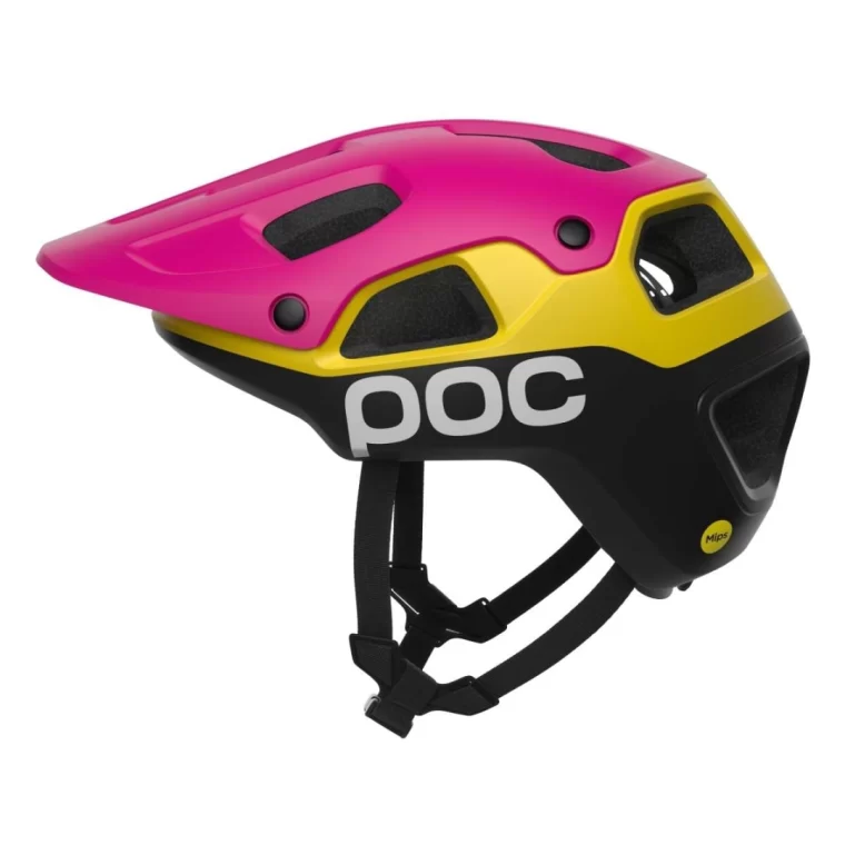 POC Cularis Pure Rhos Red Matt/Citrine Yellow Matt
