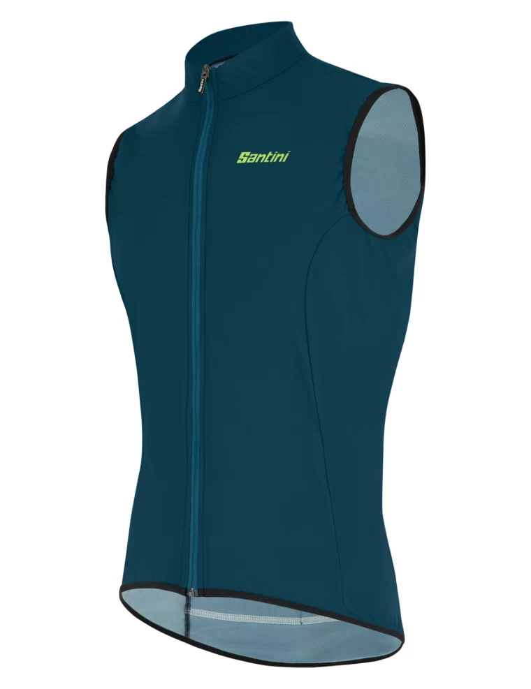 Santini Nebula Windproof Vesta Petrol Green