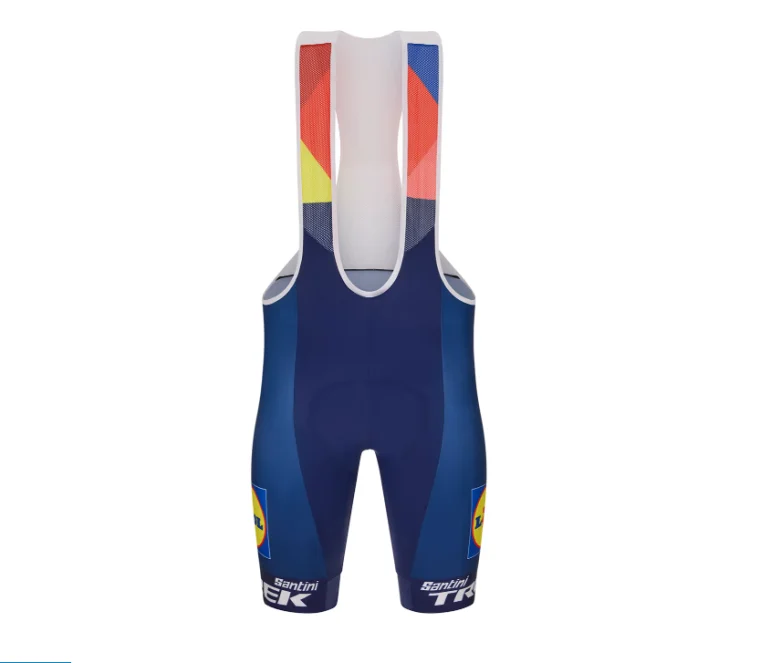Santini replika závodních kraťasů s laclem Lidl Trek