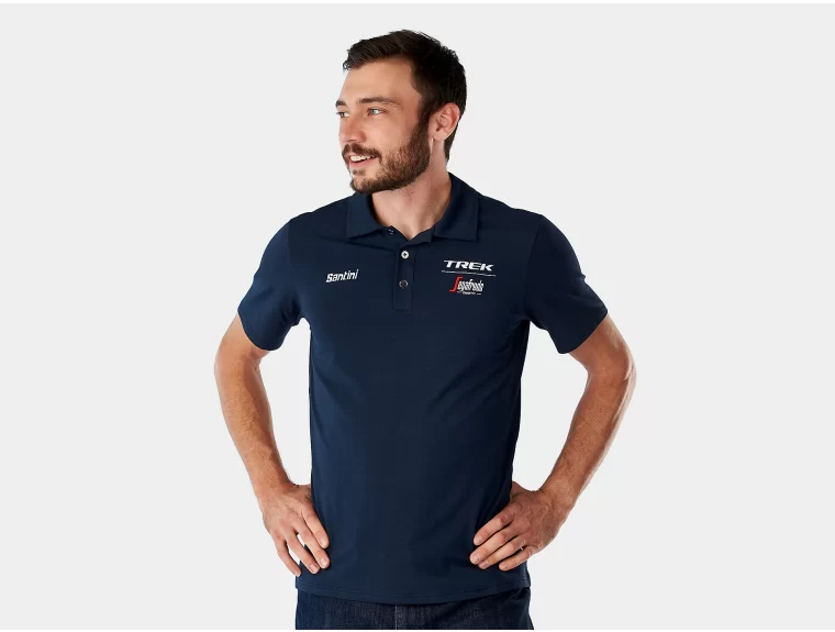 Santini triko s límečkem Trek Segafredo navy 2022