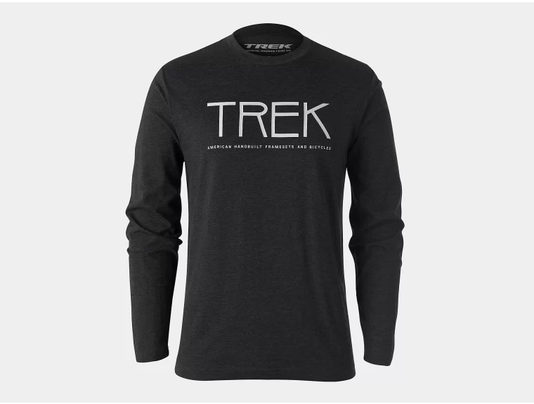 Trek triko Trek Vintage Logo s dlouhým rukávem černá