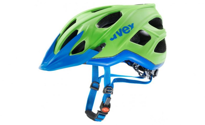 Uvex helma Stivo CC Green/Cyan Marine Mat