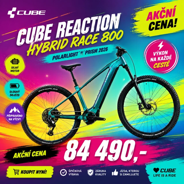 cube reaction hybrid race 800 polarlightnprism 2026 - 84 490,- Kč